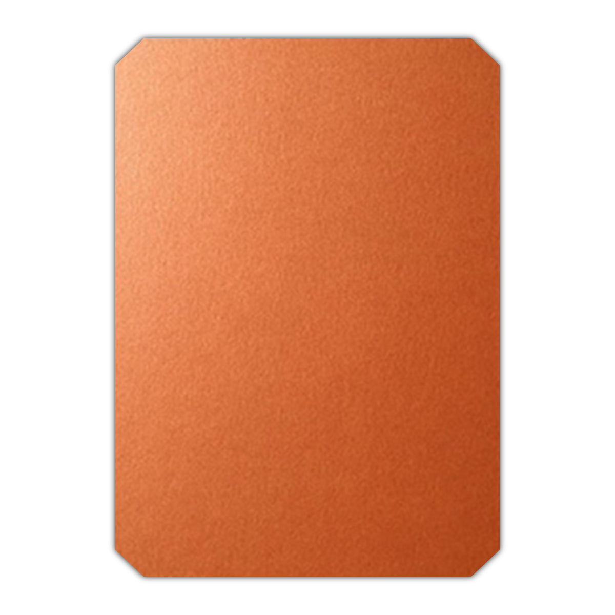CMYK Print on Shimmer Flame Cardstock | Shape P24 | 12" x 18"