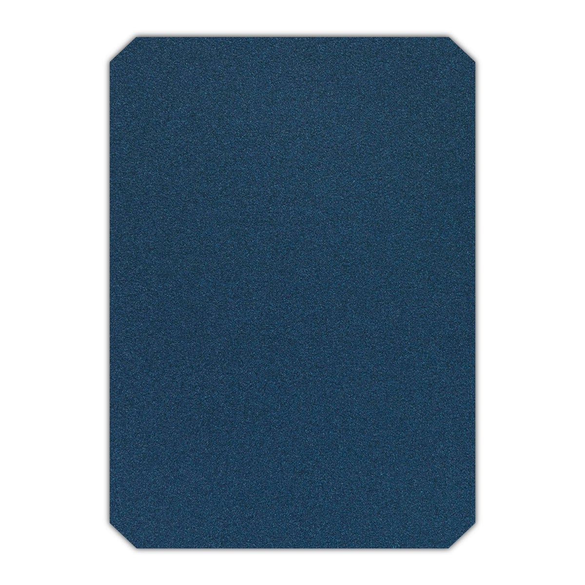 CMYK Print on Shimmer Lapis Cardstock | Shape P24 | 3" x 4"