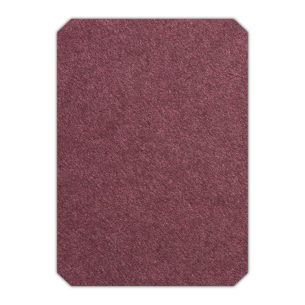 CMYK Print on Merlot Cardstock | Shape P24 | 12" x 18"