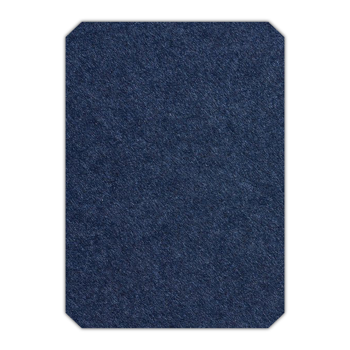 CMYK Print on Midnight Blue Cardstock | Shape P24 | 2.5" x 3.5"