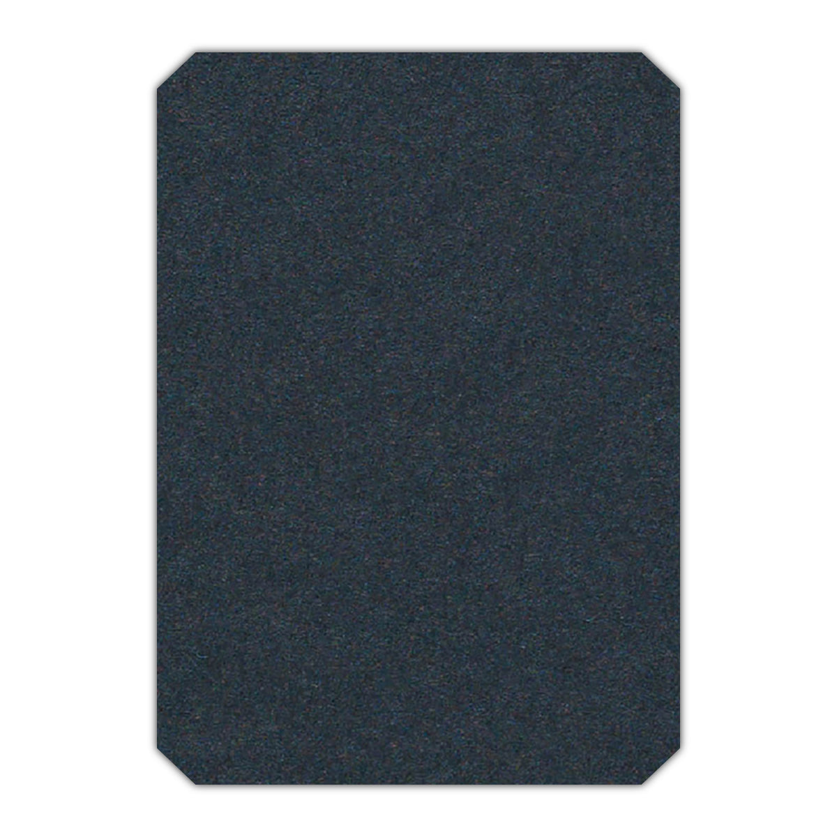 CMYK Print on Navy Blue Cardstock | Shape P24 | 3.5" x 5"
