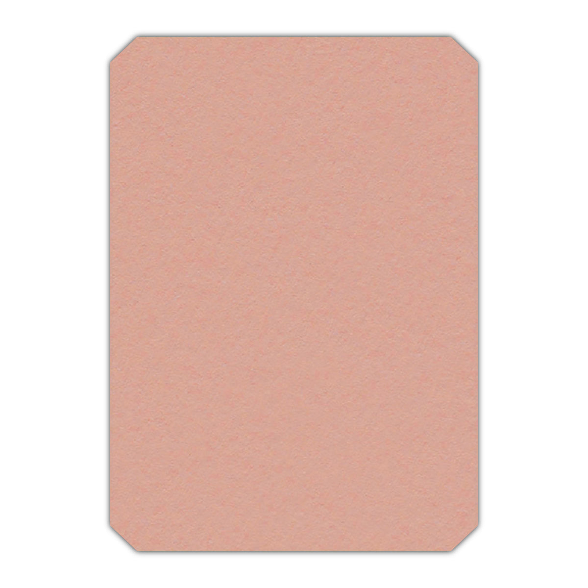 CMYK Print on Old Rose Cardstock | Shape P24 | 3" x 5"