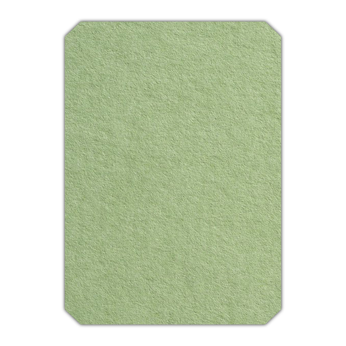 CMYK Print on Olive Green Cardstock | Shape P24 | 11" x 14"