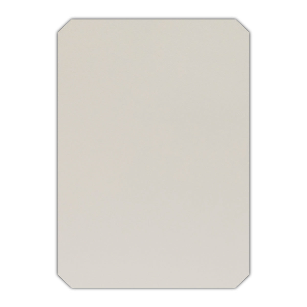 CMYK Print on Shimmer Opal Cardstock | Shape P24 | 3" x 4"