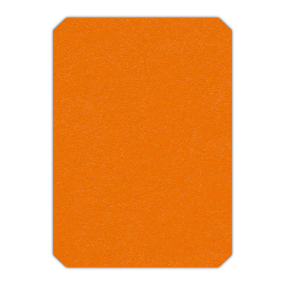 CMYK Print on Pumpkin Cardstock | Shape P24 | 11" x 17"