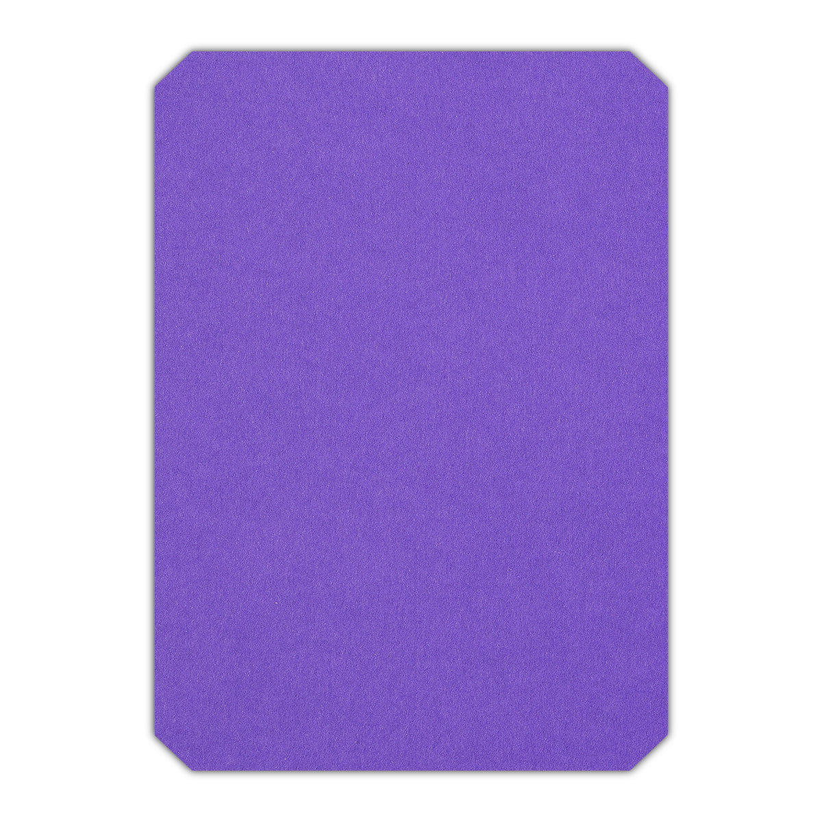 CMYK Print on Purple Cardstock | Shape P24 | 11" x 14"