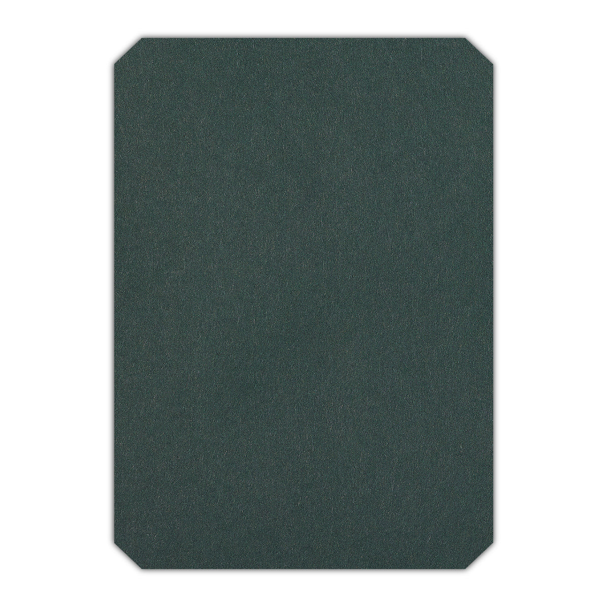 CMYK Print on Racing Green Cardstock | Shape P24 | 3.5" x 5"
