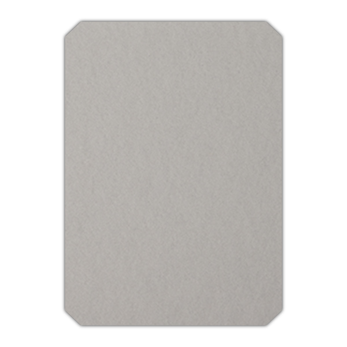 CMYK Print on Real Grey Cardstock | Shape P24 | 8.5" x 11"
