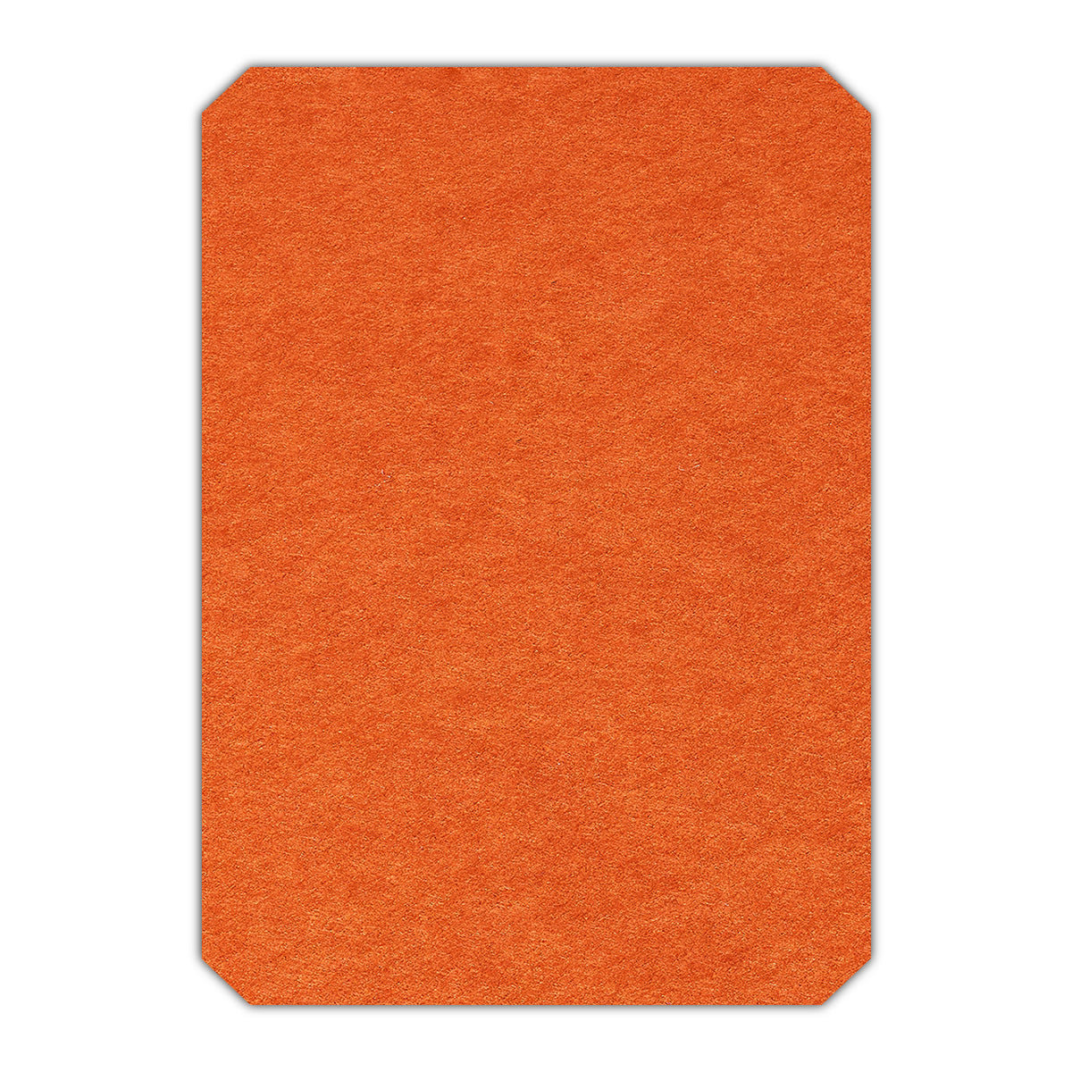 CMYK Print on Rust Cardstock | Shape P24 | 2" x 3"