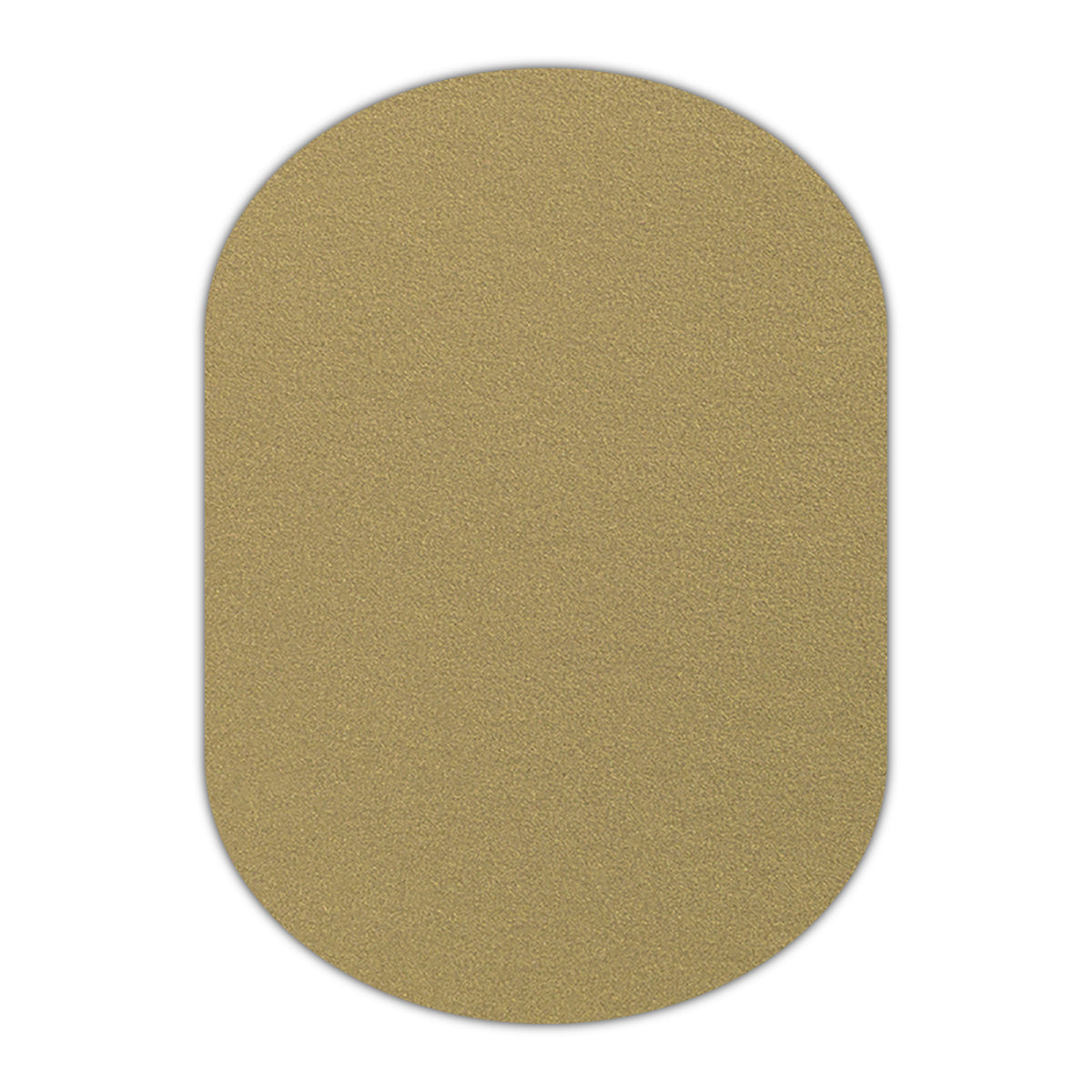 CMYK Print on Shimmer Gold Leaf Cardstock | Shape P25 | 2" x 3"