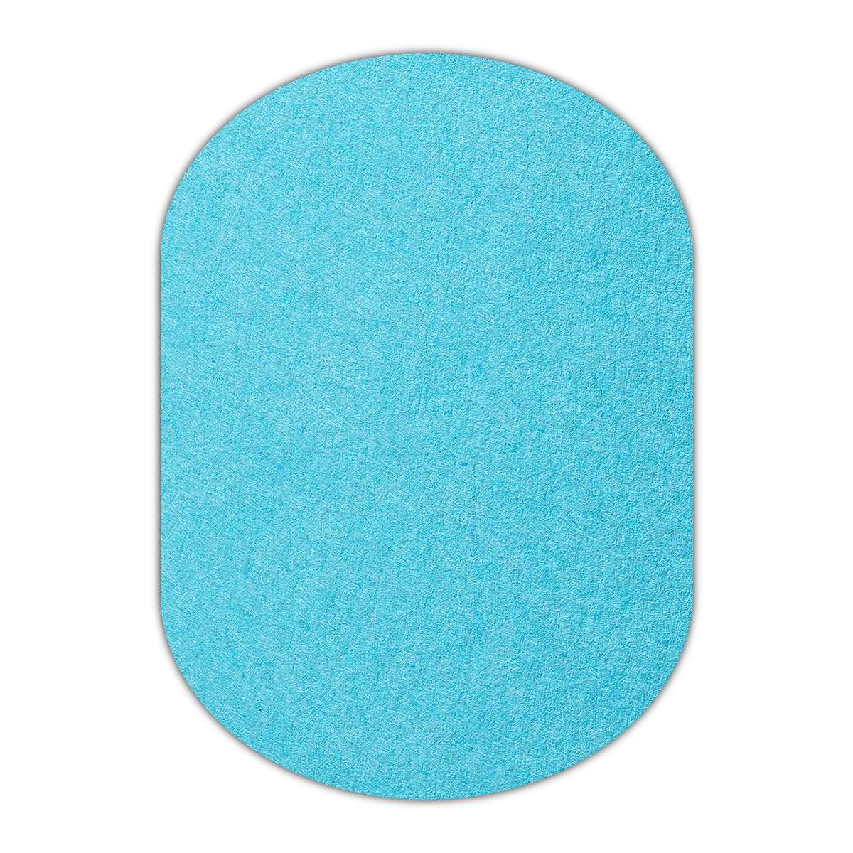 CMYK Print on Turquoise Cardstock | Shape P25 | 8" x 10"