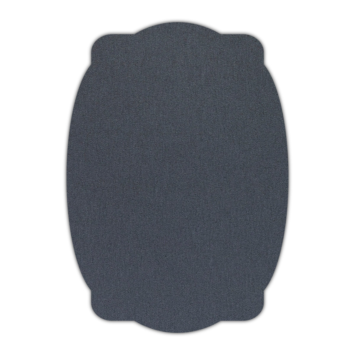 CMYK Print on Shimmer Anthracite Cardstock | Shape P26 | 6" x 9"