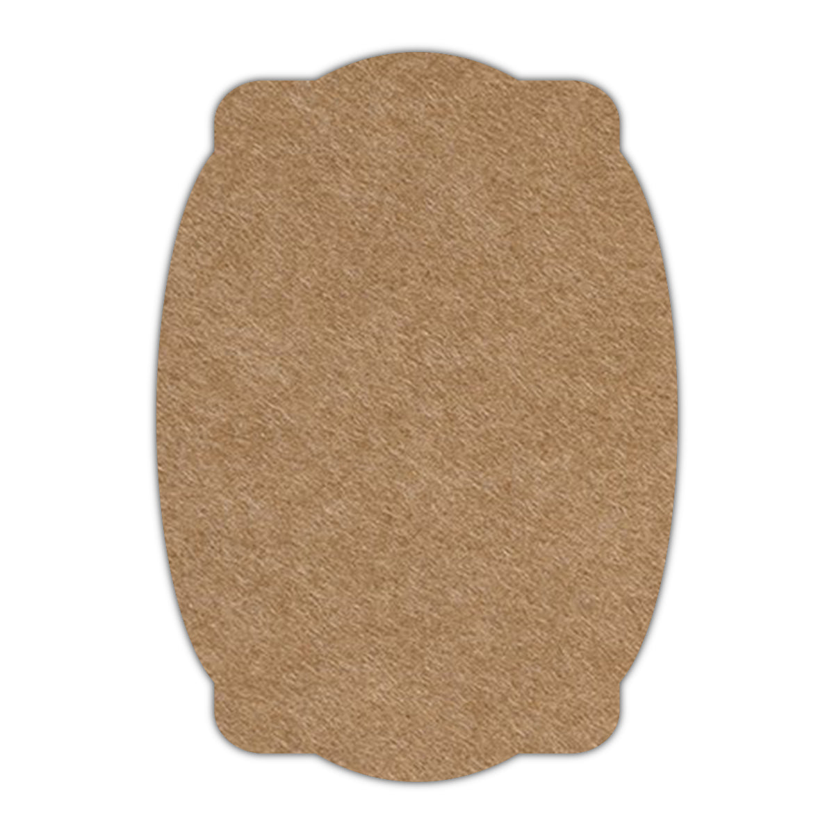 CMYK Print on Beach Sand Cardstock | Shape P26 | 11" x 14"