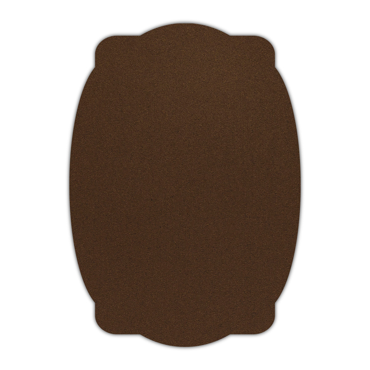 CMYK Print on Shimmer Bronze Cardstock | Shape P26 | 11" x 17"