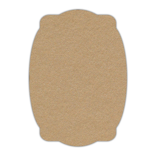 CMYK Print on Camel Cardstock | Shape P26 | 11" x 14"
