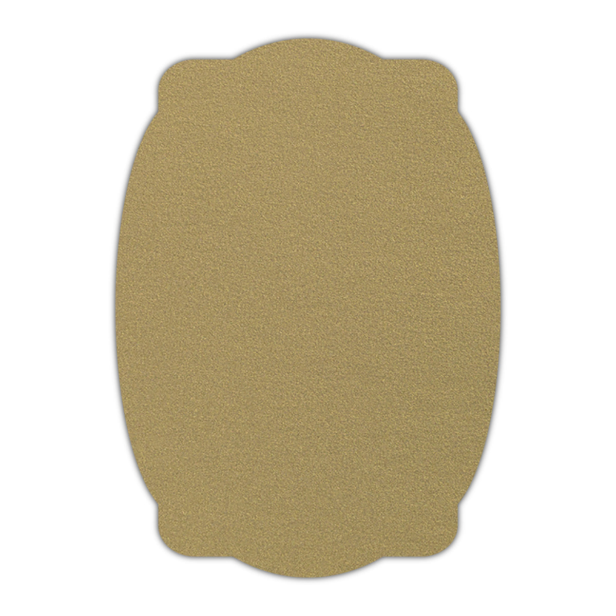 CMYK Print on Shimmer Gold Leaf Cardstock | Shape P26 | 11" x 17"