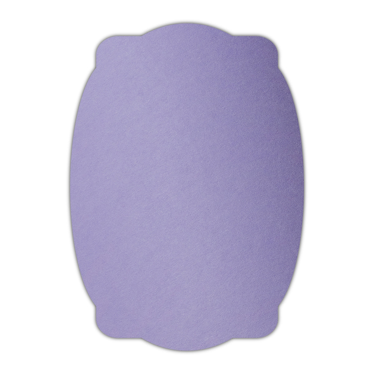 CMYK Print on Lavender Cardstock | Shape P26 | 11" x 17"