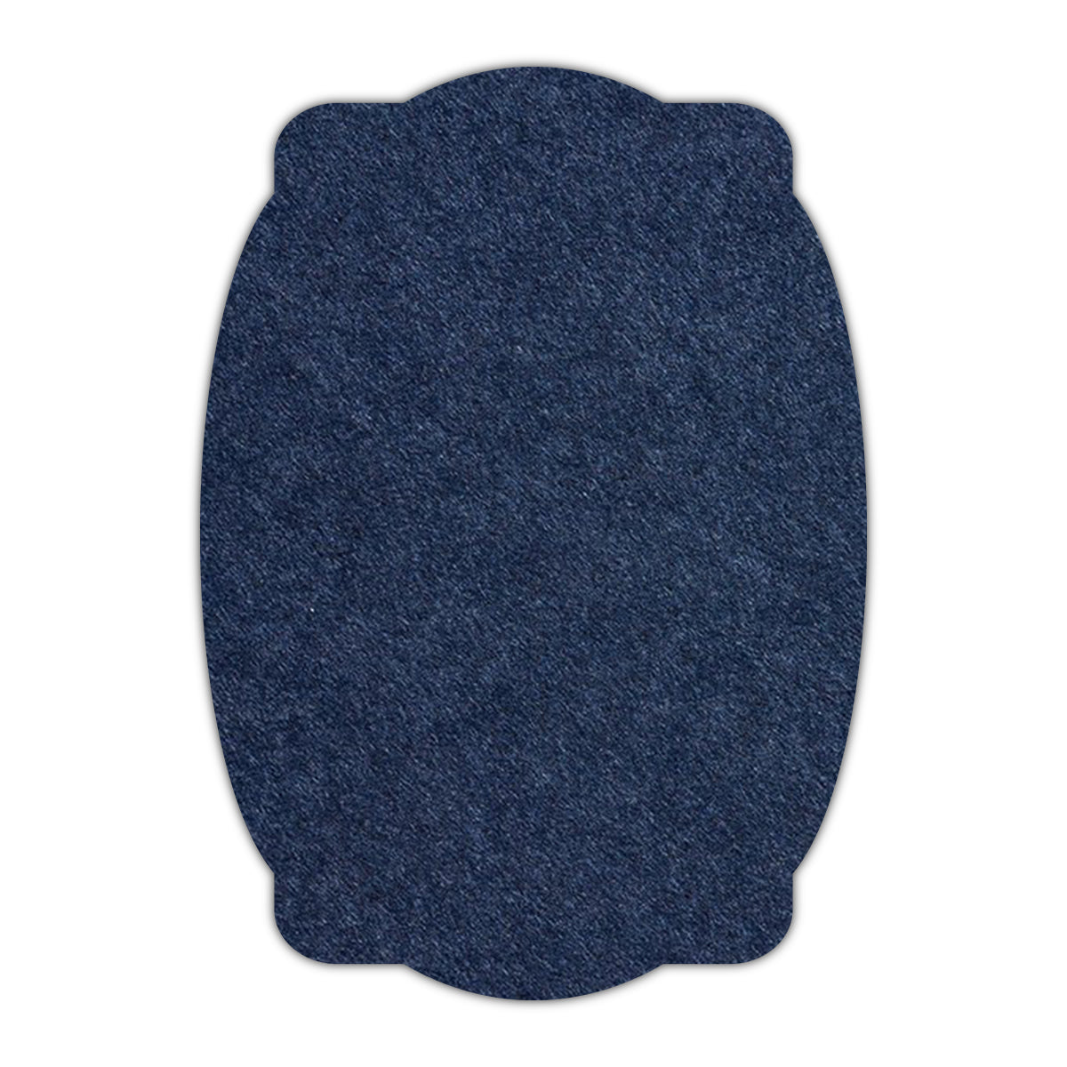 CMYK Print on Midnight Blue Cardstock | Shape P26 | 5" x 8"
