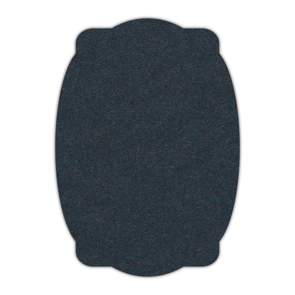 CMYK Print on Navy Blue Cardstock | Shape P26 | 8.5" x 11"