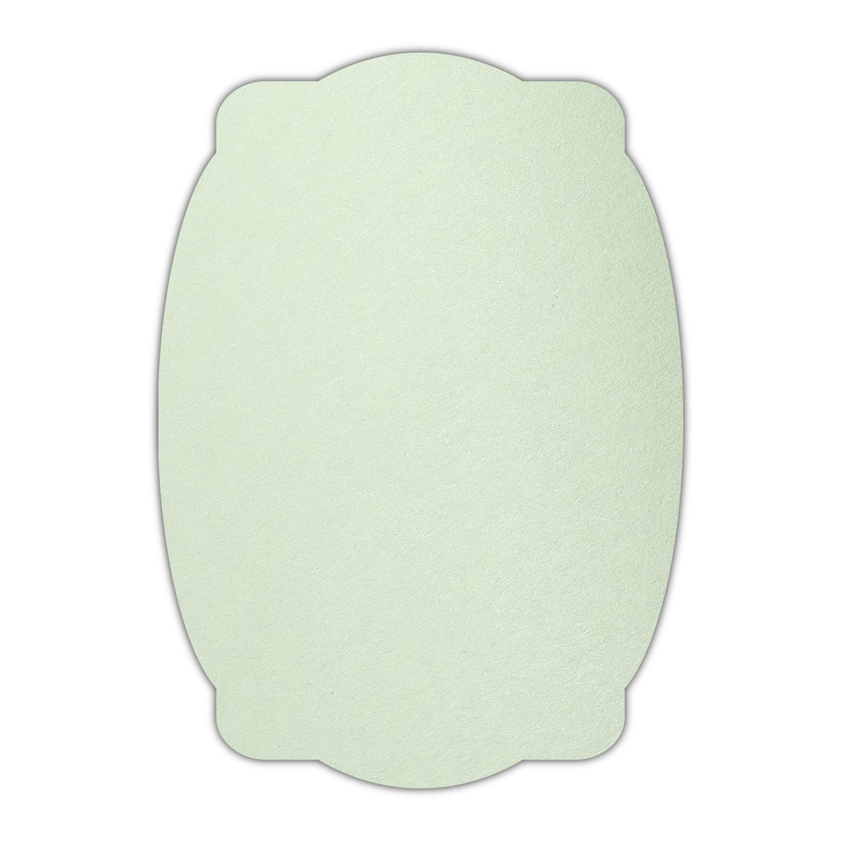 CMYK Print on Pistachio Cardstock | Shape P26 | 11" x 14"