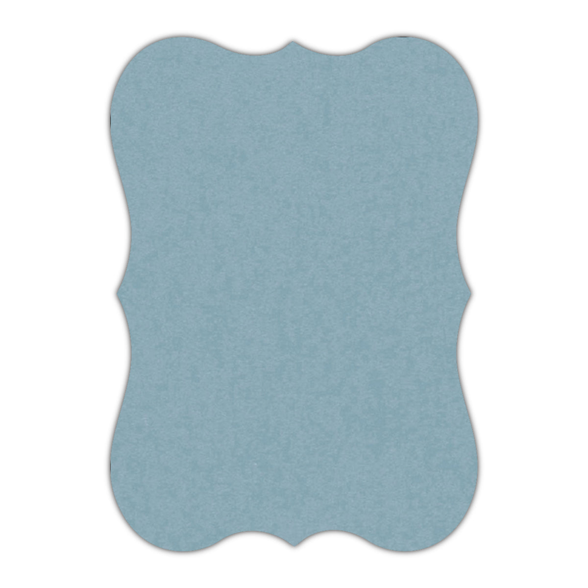 CMYK Print on Baltic Sea Cardstock | Shape P27 | 2.5" x 3.5"