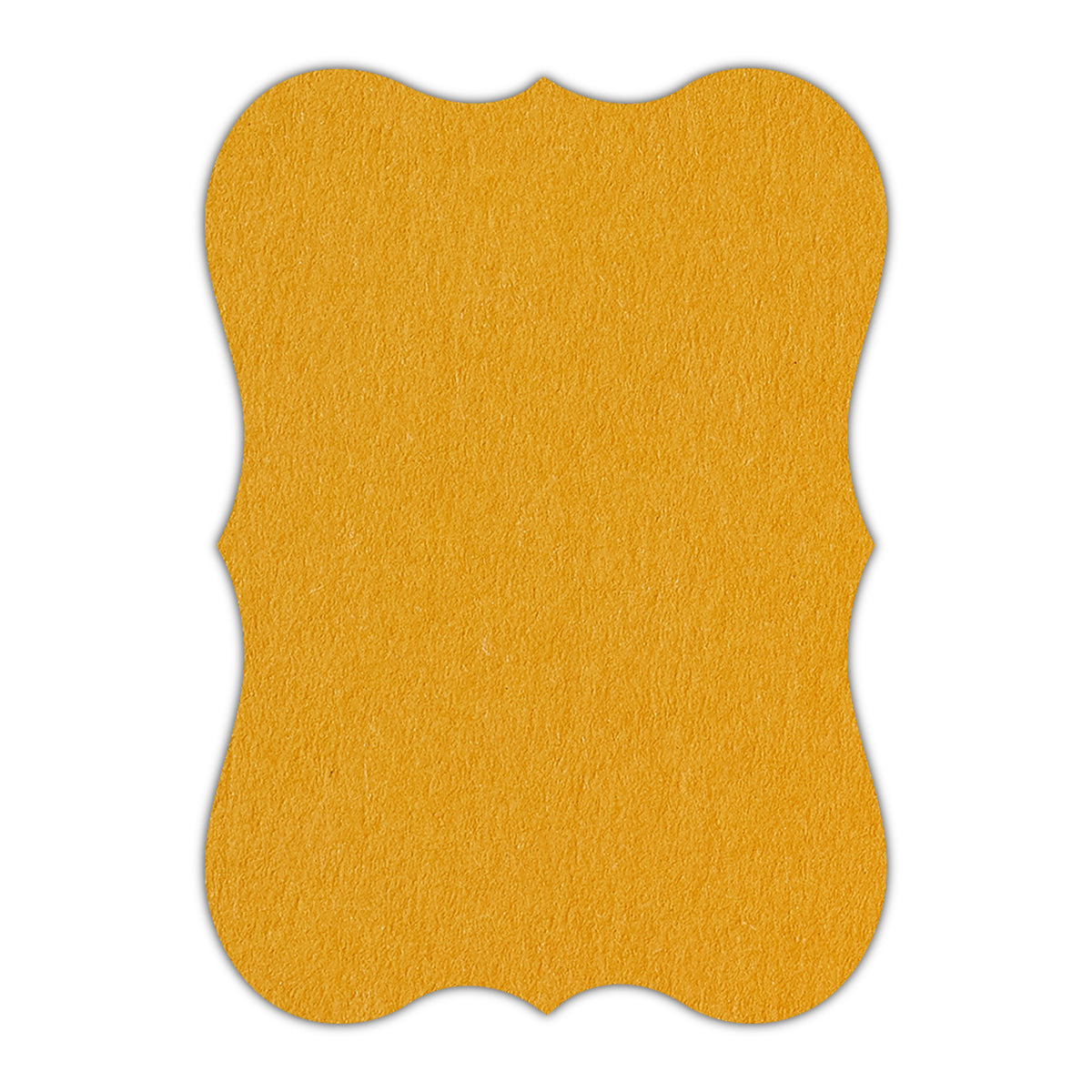CMYK Print on Citrine Cardstock | Shape P27 | 12" x 18"