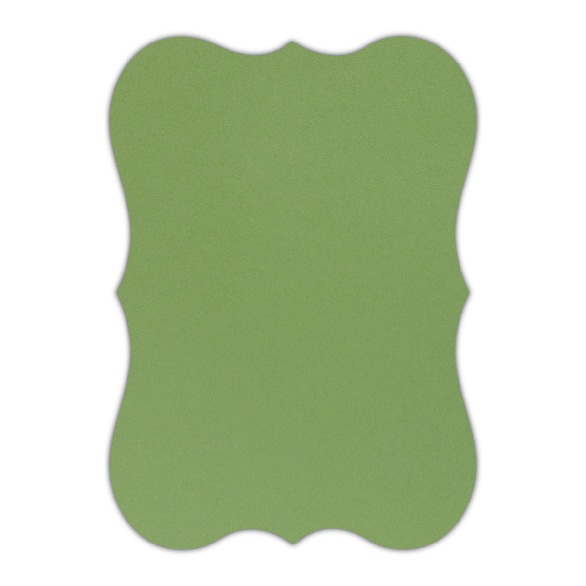 CMYK Print on Shimmer Fairway Cardstock | Shape P27 | 3" x 5"