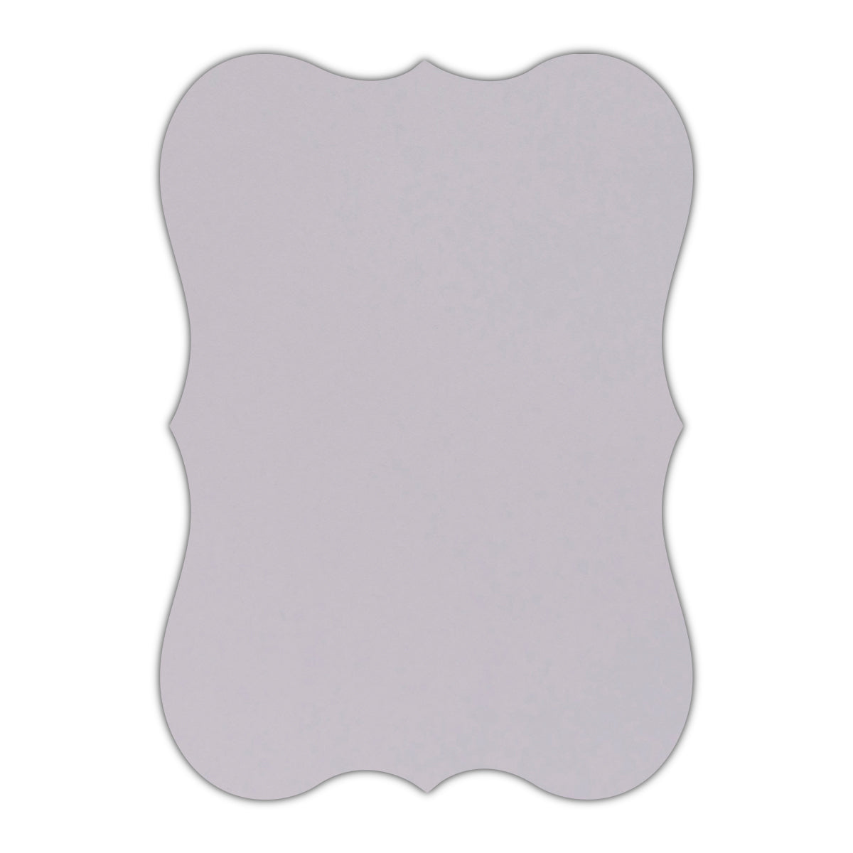 CMYK Print on Shimmer Kunzite Cardstock | Shape P27 | 2" x 3"