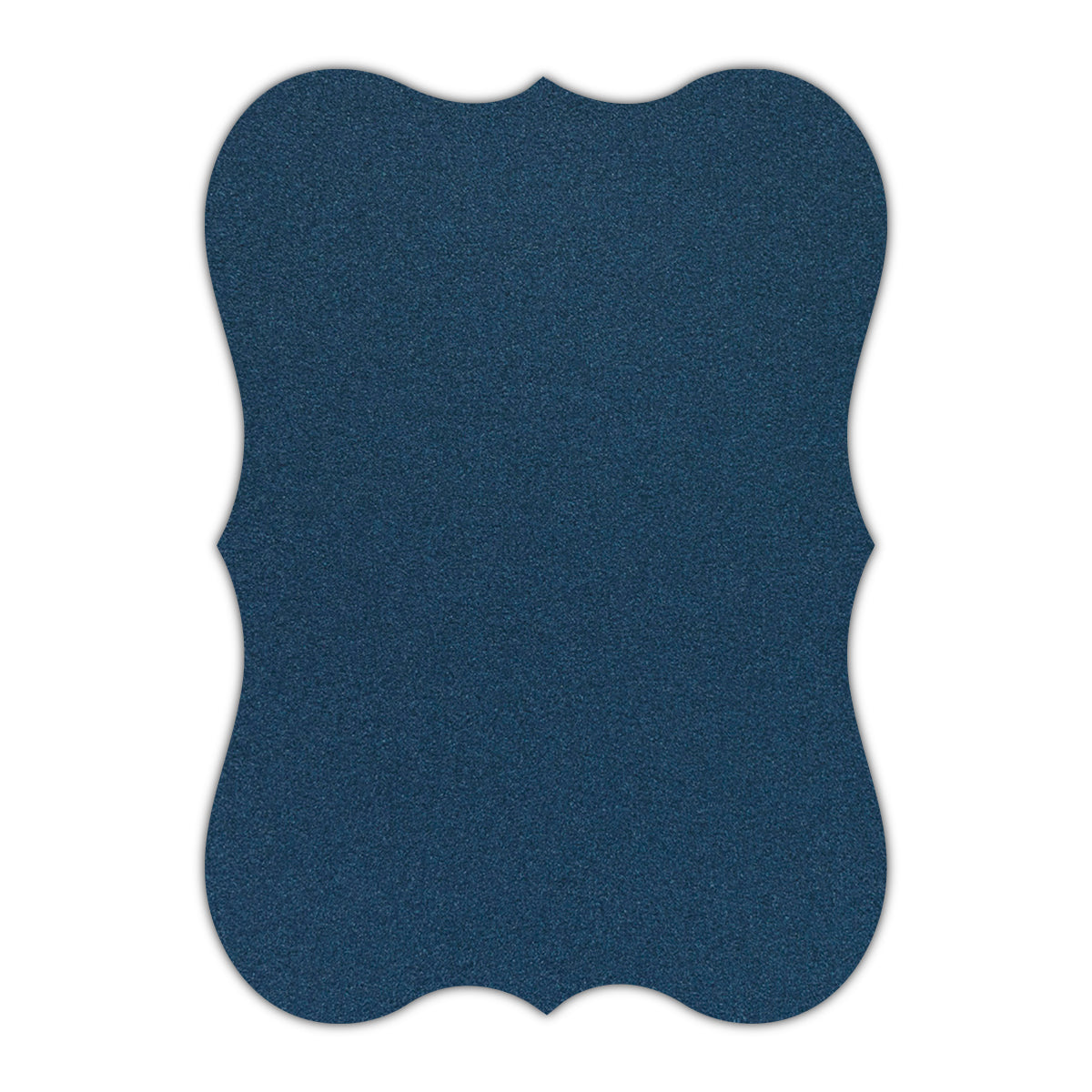CMYK Print on Shimmer Lapis Cardstock | Shape P27 | 3.5" x 5"