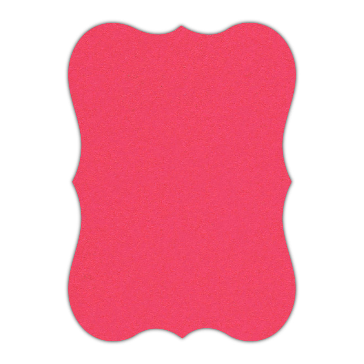 CMYK Print on Lipstick Cardstock | Shape P27 | 3.5" x 5"