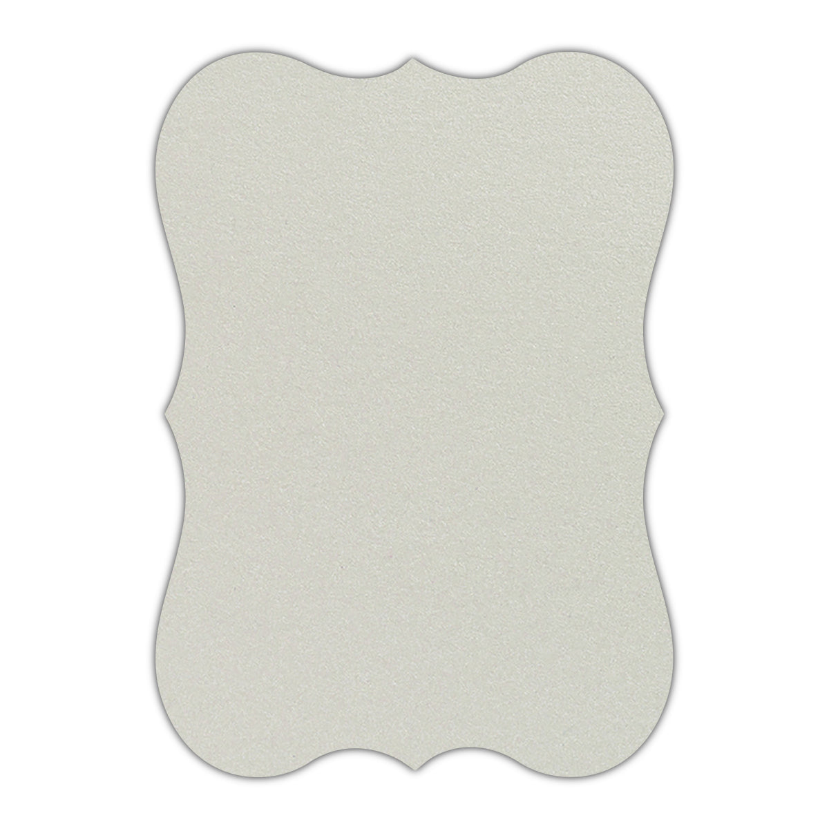 CMYK Print on Shimmer Lustre Cardstock | Shape P27 | 2.5" x 3.5"