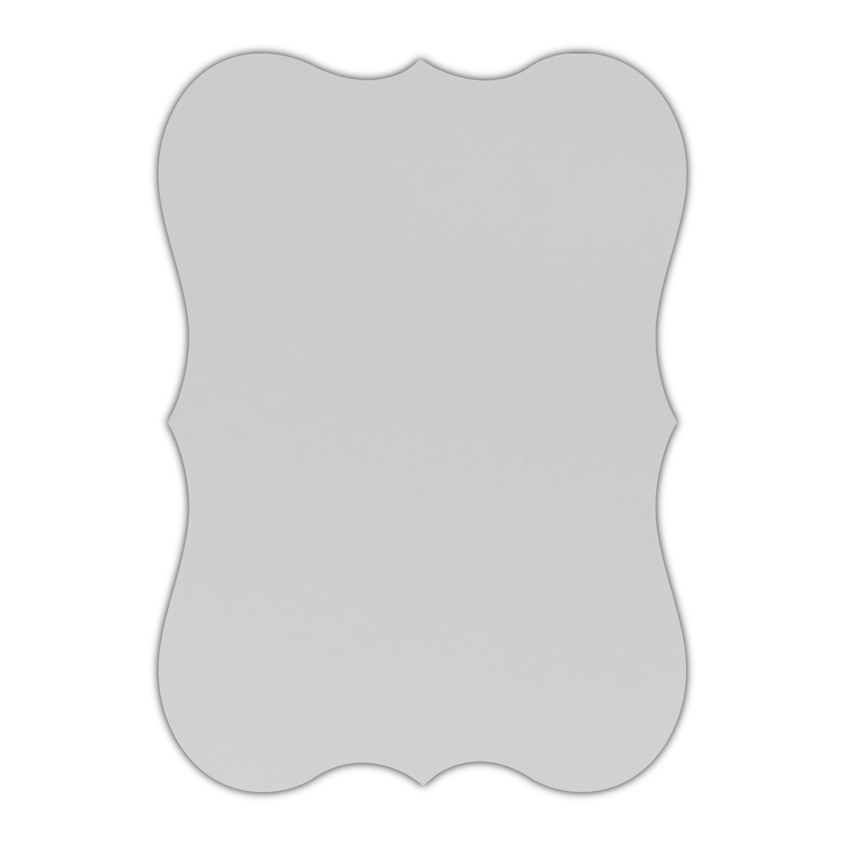 CMYK Print on Shimmer Moonstone Cardstock | Shape P27 | 11" x 14"