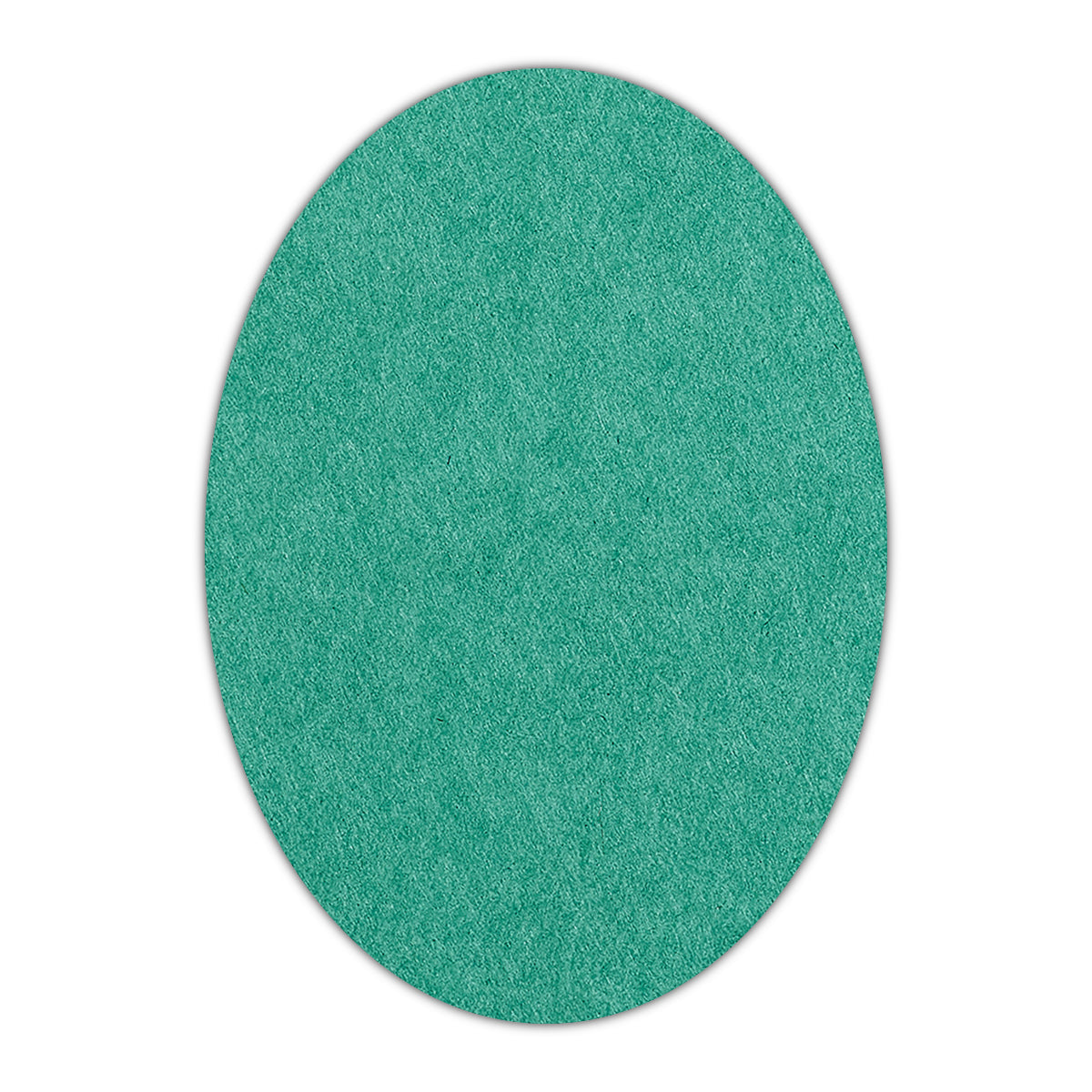 CMYK Print on Emerald Cardstock | Shape P28 | 2" x 3"