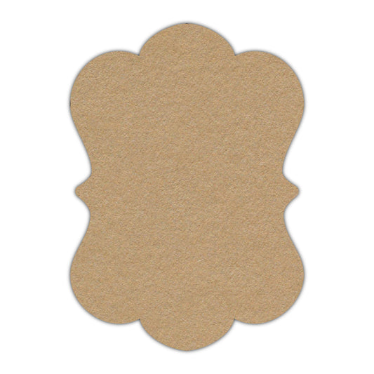 CMYK Print on Camel Cardstock | Shape P29 | 11" x 14"