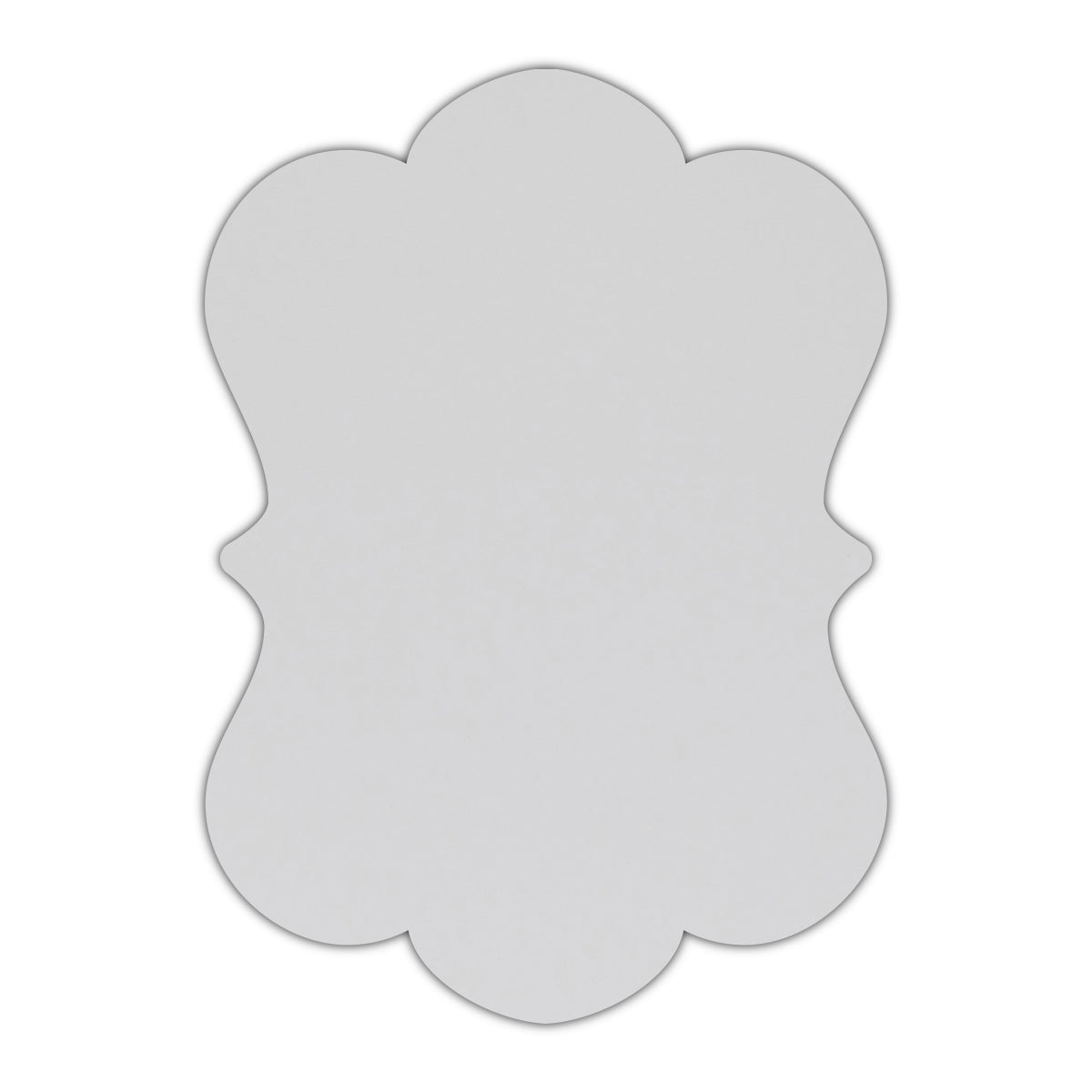 CMYK Print on Shimmer Crystal Cardstock | Shape P29 | 5" x 8"