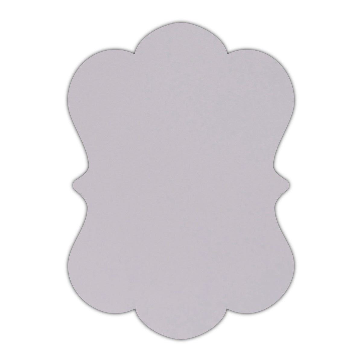 CMYK Print on Shimmer Kunzite Cardstock | Shape P29 | 2.5" x 3.5"