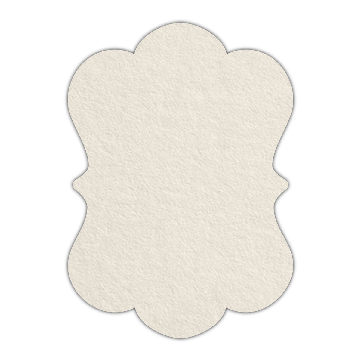 CMYK Print on Signature Cream Cardstock | Shape P29 | 2" x 3.5"