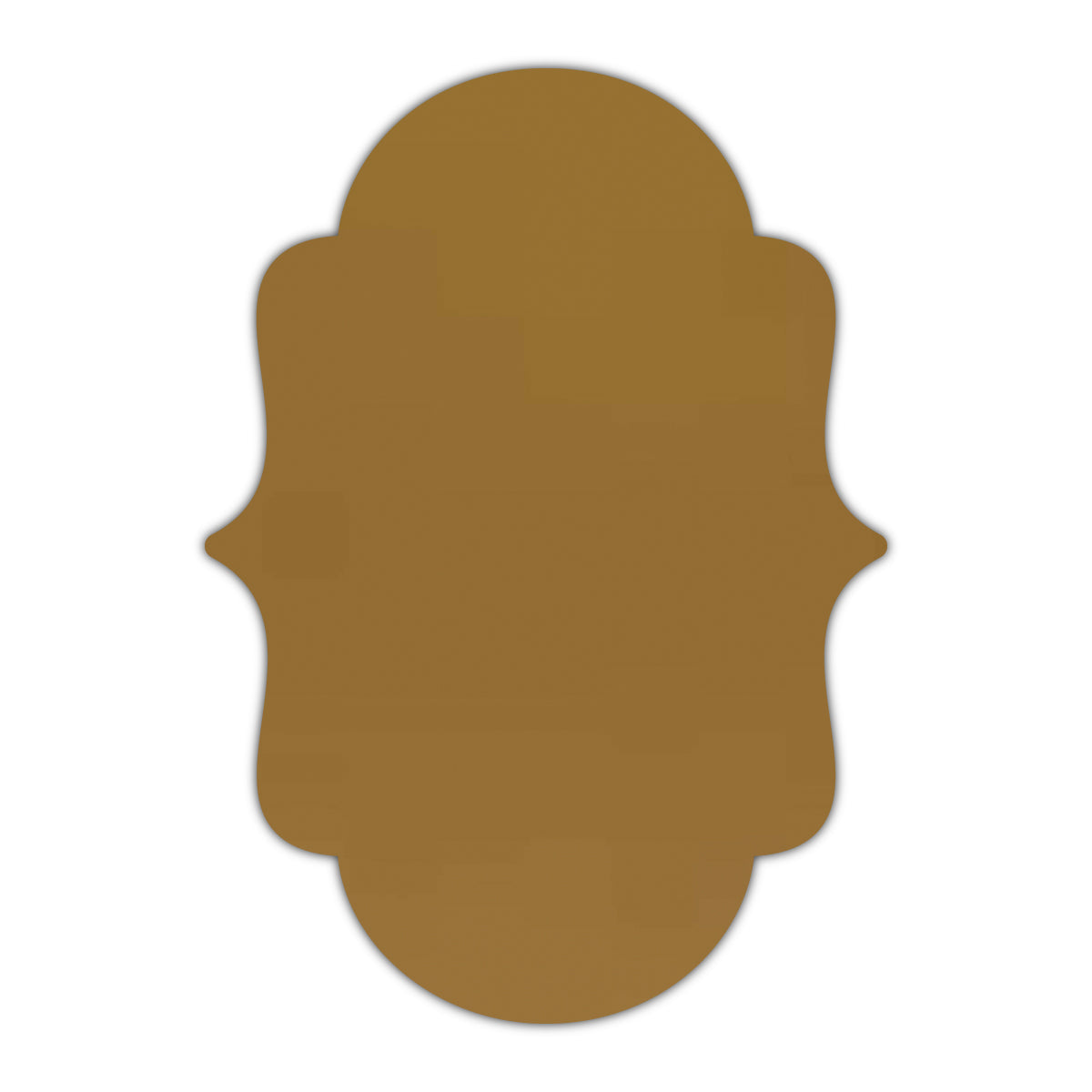 CMYK Print on Shimmer Antique Gold Cardstock | Shape P2 | 8.5" x 11"