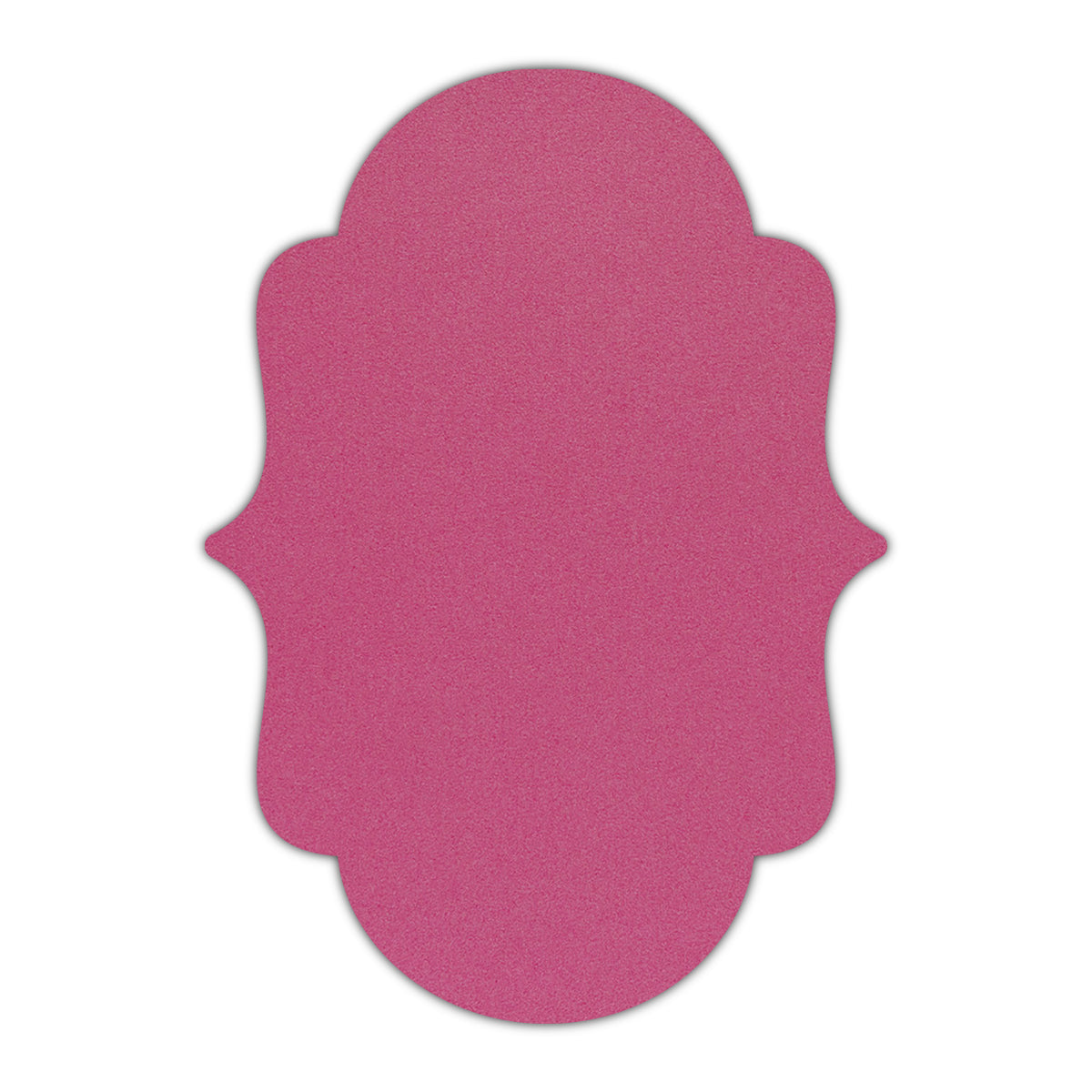 CMYK Print on Shimmer Azalea Cardstock | Shape P2 | 4.25" x 5.5"