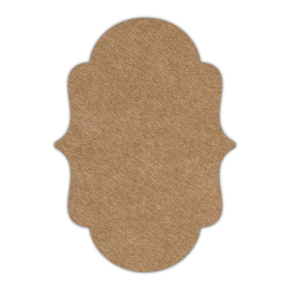 CMYK Print on Beach Sand Cardstock | Shape P2 | 5" x 7"