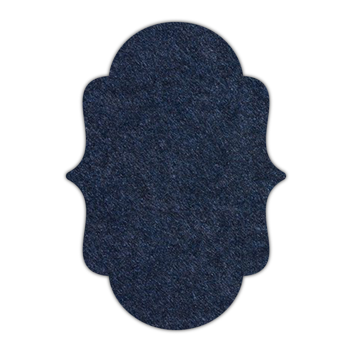CMYK Print on Dark Navy Blue Cardstock | Shape P2 | 8.5" x 11"