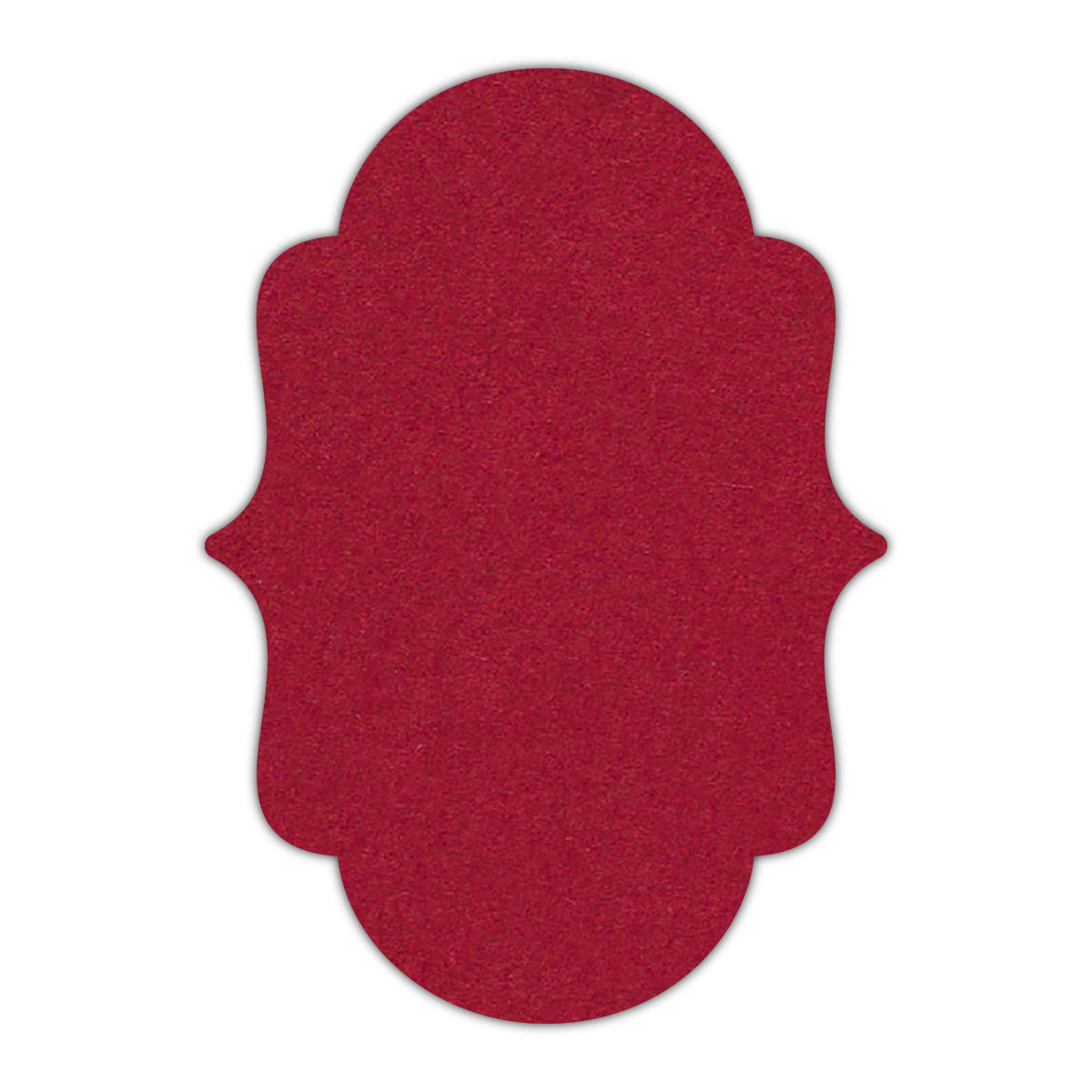 CMYK Print on Guardsman Red Cardstock | Shape P2 | 12" x 18"