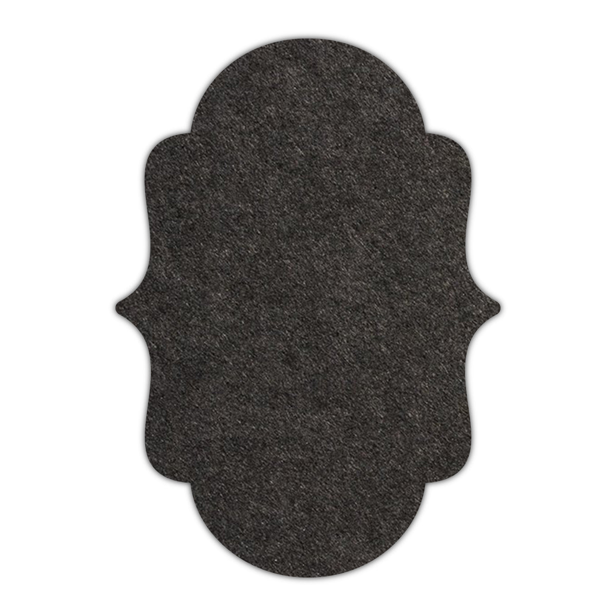 CMYK Print on Licorice Black Cardstock | Shape P2 | 8.5" x 11"