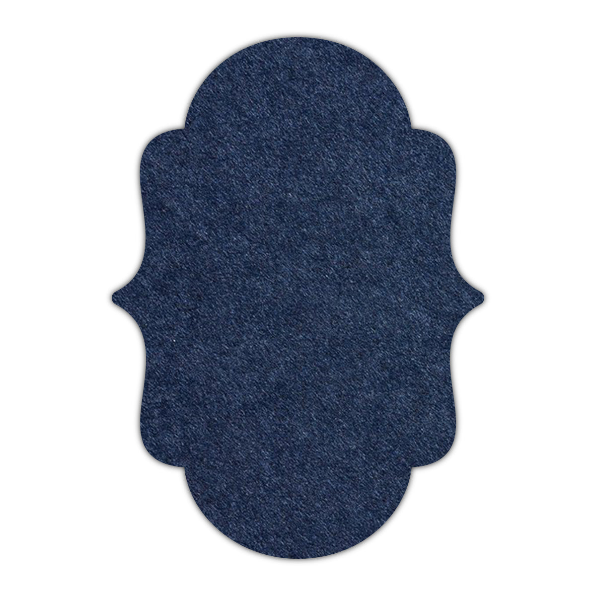 CMYK Print on Midnight Blue Cardstock | Shape P2 | 3" x 5"