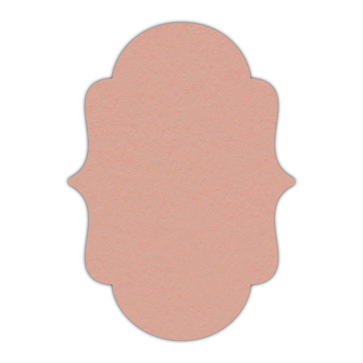 CMYK Print on Old Rose Cardstock | Shape P2 | 6" x 9"