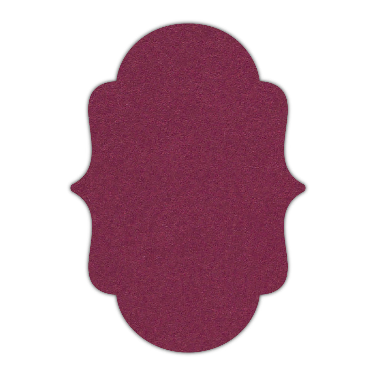 CMYK Print on Orchid Cardstock | Shape P2 | 4.25" x 5.5"