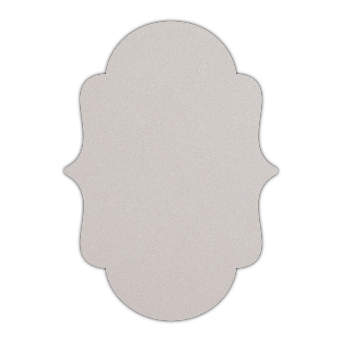 CMYK Print on Pale Grey Cardstock | Shape P2 | 3.5" x 5"