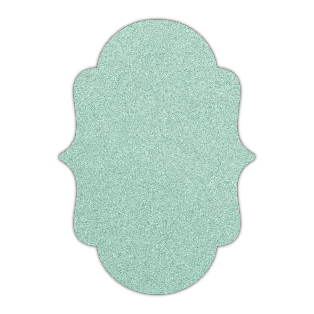 CMYK Print on Park Green Cardstock | Shape P2 | 12" x 18"