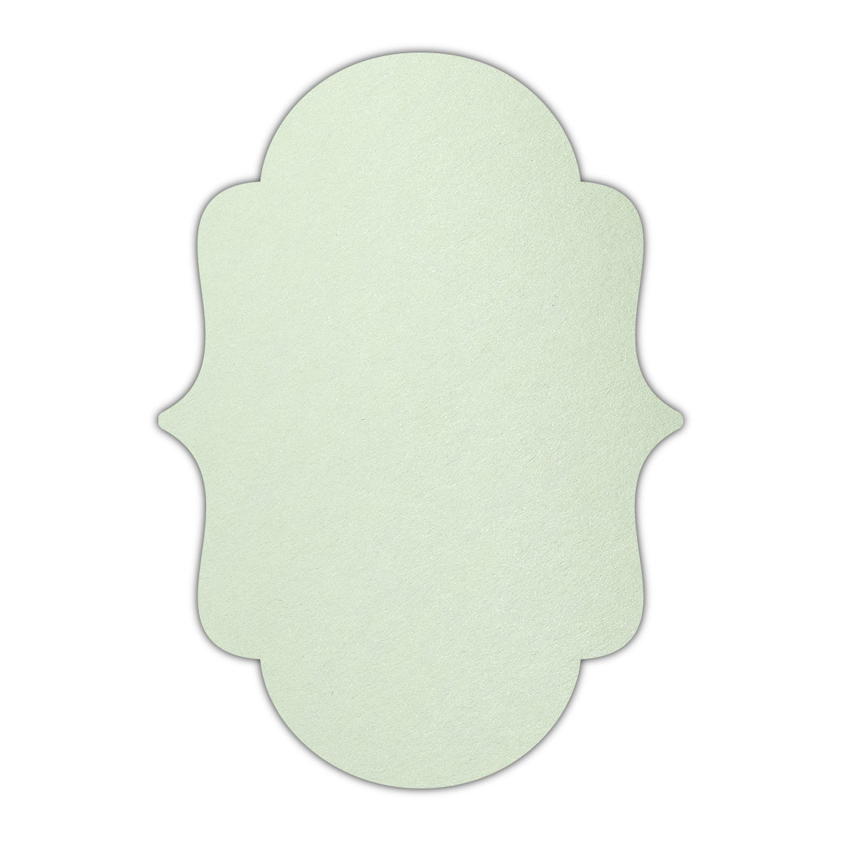 CMYK Print on Pistachio Cardstock | Shape P2 | 5" x 8"