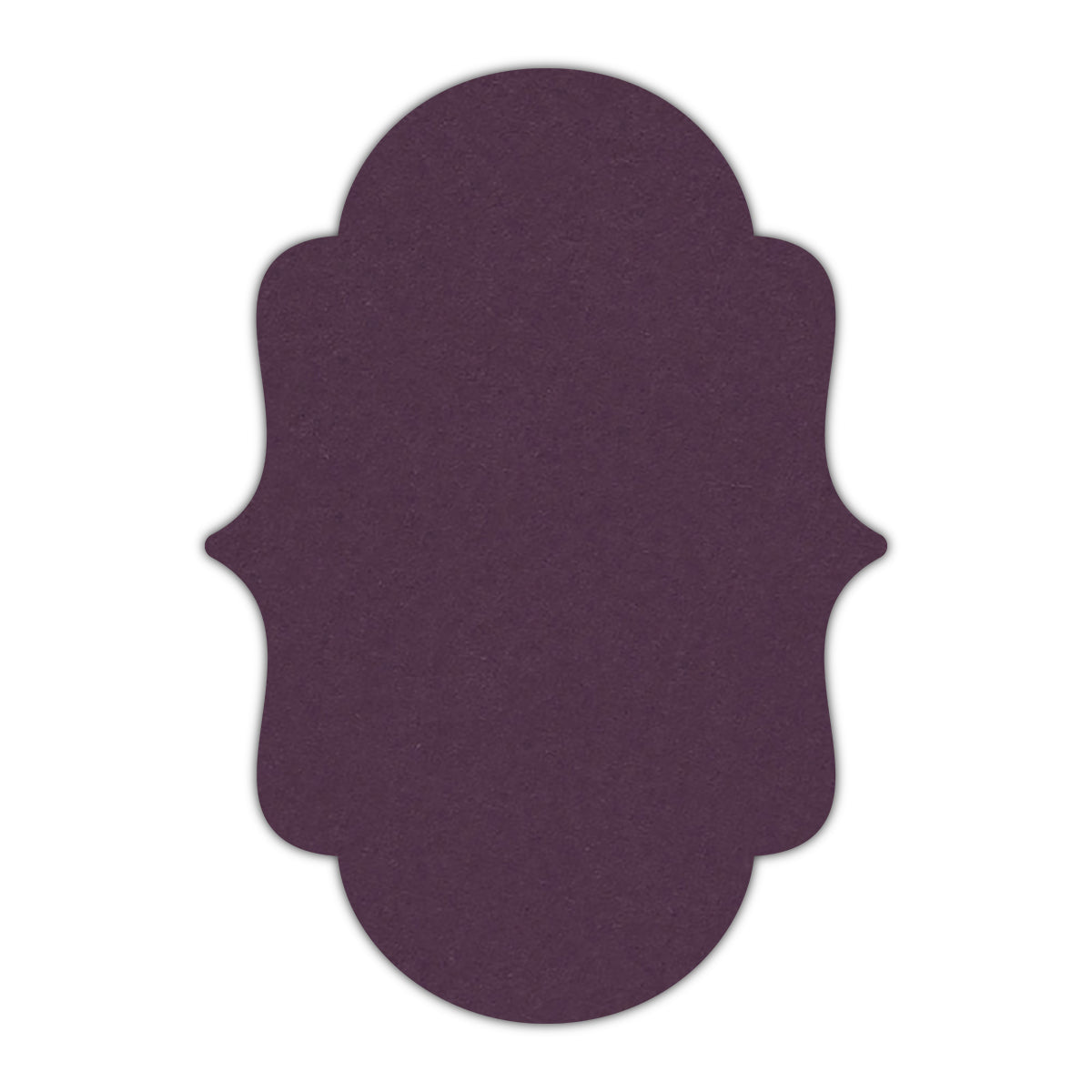 CMYK Print on Prune Cardstock | Shape P2 | 5" x 8"